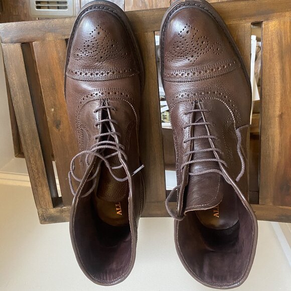 Almost New Allen Edmond Boots (Classic Port Washington)